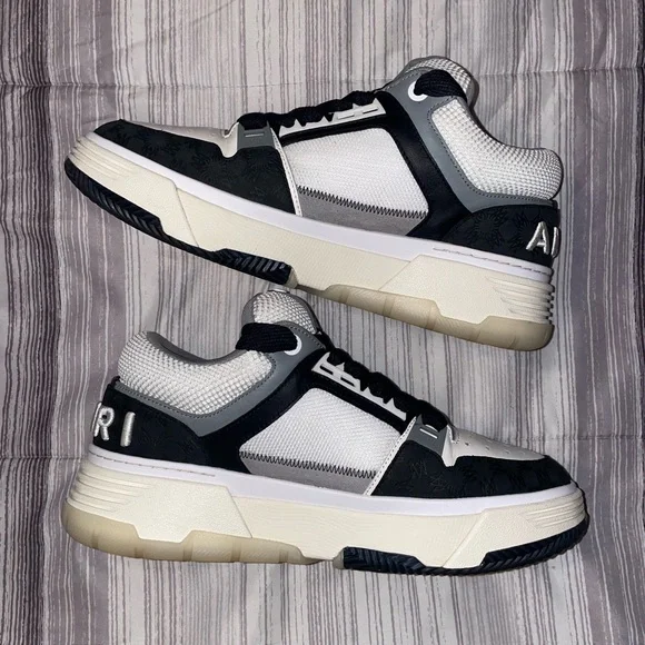 AMIRI Monochrome Men's Sneakers - Picture 2 of 12
